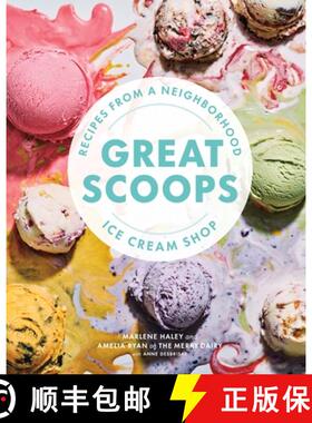 【3-4周达】Great Scoops : Recipes from a Neighborhood Ice Cream Shop [9781773271651]