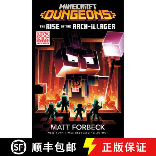 【3-4周达】Minecraft Dungeons: The Rise of the Arch-Illager: An Official Minecraft Novel [9780399180835]