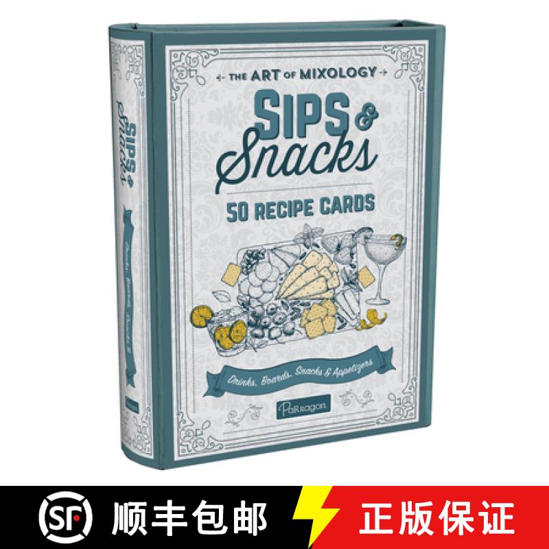 【3-4周达】The Art of Mixology Sips & Snacks: 50 Recipe Cards [9781646389346]
