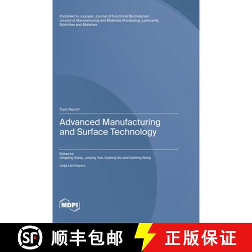 【3-4周达】精装 Advanced Manufacturing and Surface Technology [9783725846511]