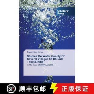 Villages Studies 预订 Bhiloda 9783639511680 Water India Quality Taluka Several