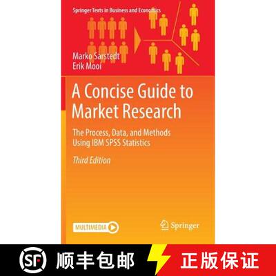 【3-4周达】A Concise Guide to Market Research : The Process, Data, and Methods Using IBM SPSS Statistics [9783662567067]