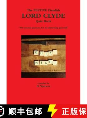 【3-4周达】The Fiendish Holiday Lord Clyde Quiz Book [9781326763473]