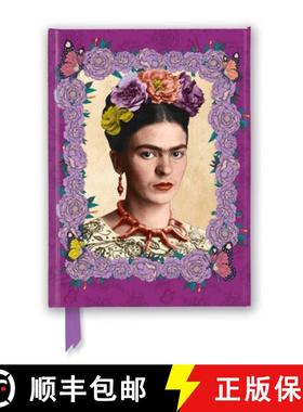 【3-4周达】Frida Kahlo Purple (Foiled Journal) [9781839647260]