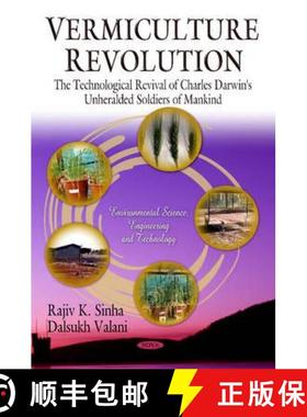 【3-4周达】Vermiculture Revolution: The Technological Revival of Charles Darwin's Unheralded Soldiers... [9781611220353]
