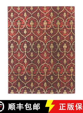 【3-4周达】Red Velvet Ultra Unlined Softcover Journal, 176pg, 100gsm, Velvet Dalmatic Collection by P... [9781439796306]