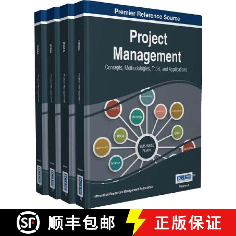 【3-4周达】Project Management: Concepts, Methodologies, Tools, and Applications, 4 volume [9781522501961]