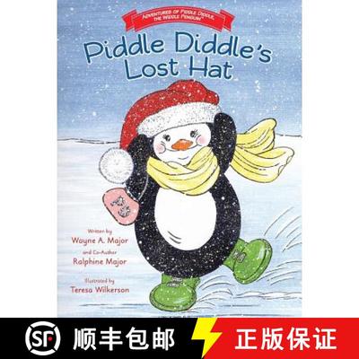 【3-4周达】Adventures of Piddle Diddle, The Widdle Penguin    Piddle Diddle's Lost Hat [9781939289636]