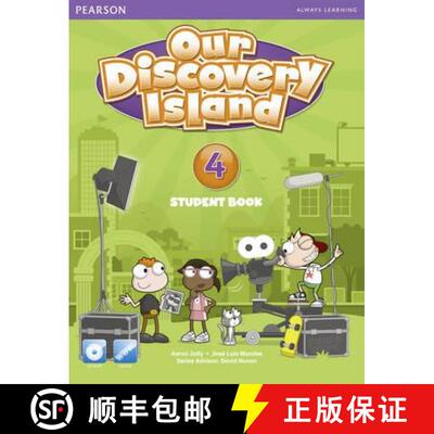 【3-4周达】Our Discovery Island 2013 Student Edition (Consumable) with CD-ROM Level 4 [With CDROM] [9781447900641]