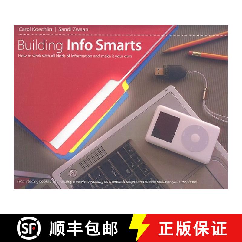 【3-4周达】Building Info Smarts: How to Work with All Kinds of Information and Make It Your Own [9781551382265]
