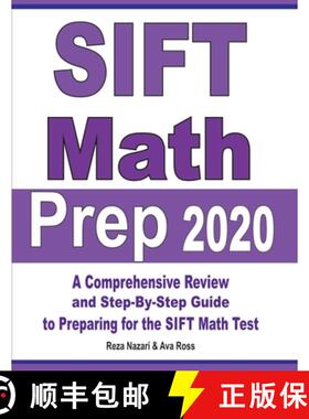 预订 SIFT Math Prep 2020: A Comprehensive Review and Step-By-Step Guide to Preparing for the SIFT Mat... [9781646124770]