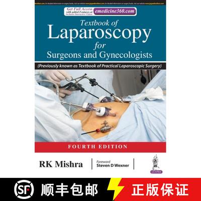 【3-4周达】Textbook of Laparoscopy for Surgeons and Gynecologists [9789390020614]