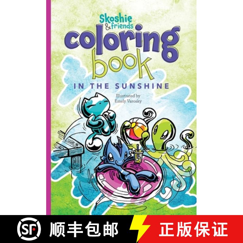 【3-4周达】Skoshie & Friends Coloring Book: In the Sunshine: In the Sunshine:: Cozy Winter [9798330231621]