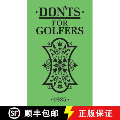 【3-4周达】Don'ts for Golfers: Illustrated Edition [9781472977120]
