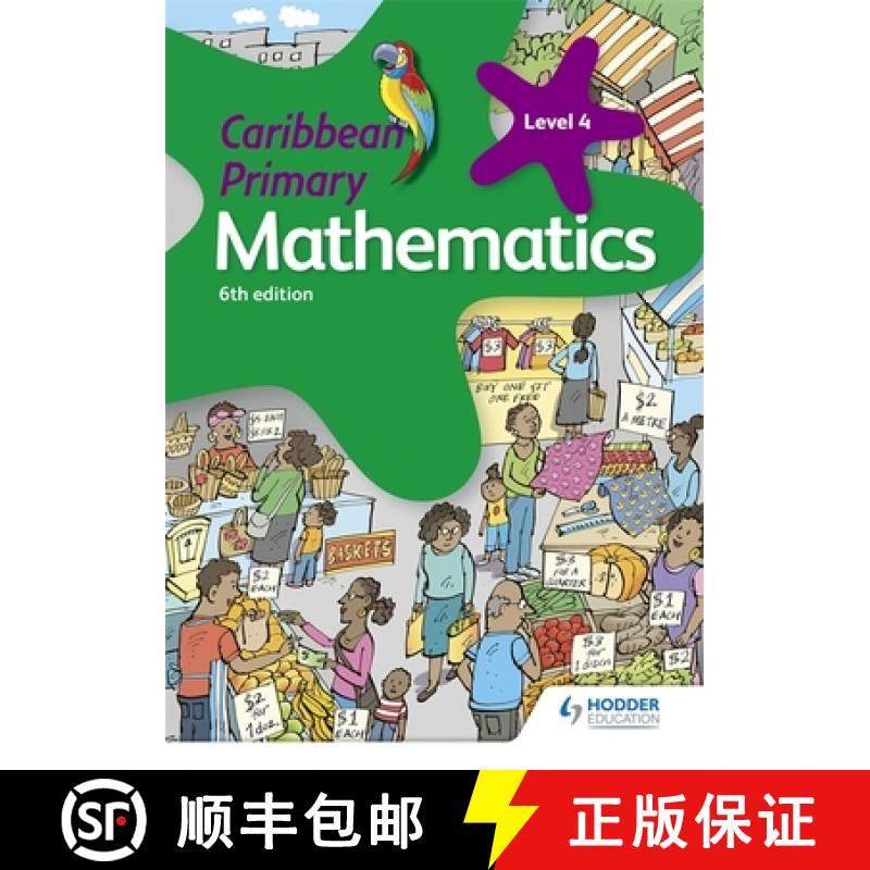 【3-4周达】Caribbean Primary Mathematics Book 4 6th edition [9781510414068]