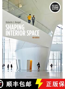 【3-4周达】Shaping Interior Space: Bundle Book + Studio Access Card [With Access Code] [9781501326707]