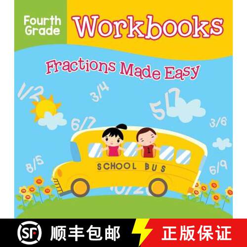 【3-4周达】Fourth Grade Workbooks: Fractions Made Easy [9781682601082]