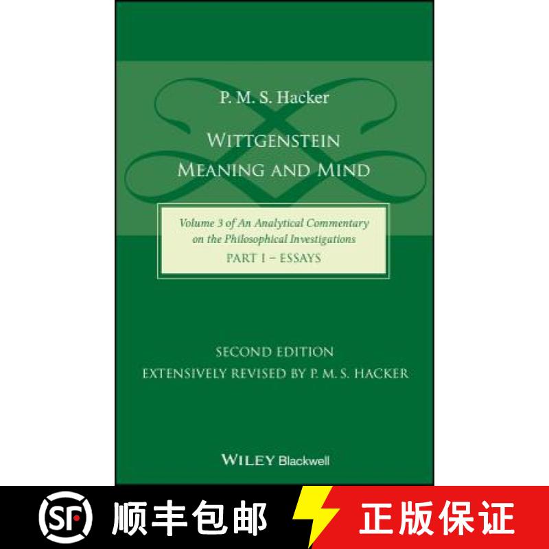 【2-3周达】Wittgenstein - Meaning And Mind (Volume 3 Of An Analytical Commentary On The Philosophical... [9781118951804]