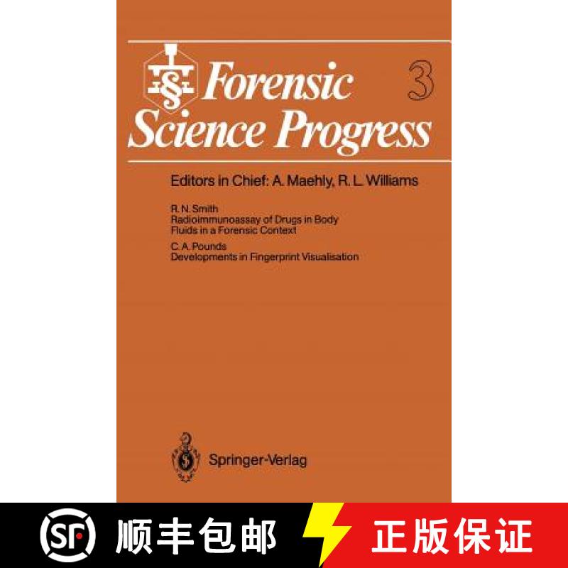 【3-4周达】Forensic Science Progress : Volume 3 [9783642730603]