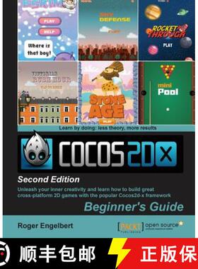 预订 Cocos2d-x by Example: Beginner's Guide - Second Edition [9781785288852]