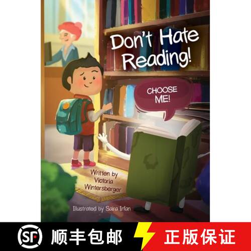 【3-4周达】精装 Don't Hate Reading! Choose Me! [9798990691872]