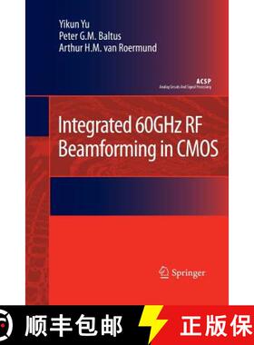 【3-4周达】Integrated 60ghz RF Beamforming in CMOS [9789400734937]
