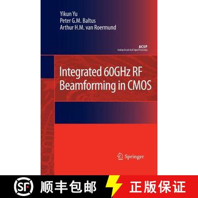 【3-4周达】Integrated 60ghz RF Beamforming in CMOS [9789400734937]