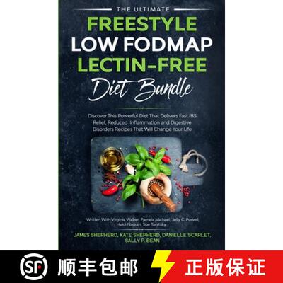 【3-4周达】Ultimate Freestyle Low Fodmap Lectin-Free Diet Bundle: Discover This Powerful Diet That De... [9781913710200]