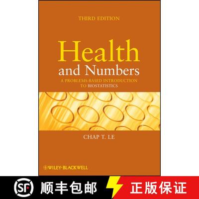 【3-4周达】Health And Numbers: A Problems-Based Introduction To Biostatistics, Third Edition [Wiley医学] [9780470185896]