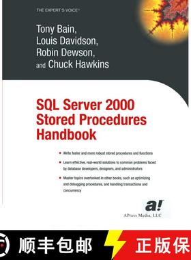 【3-4周达】SQL Server 2000 Stored Procedures Handbook (First Edition) [9781590592878]