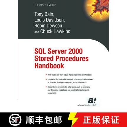【3-4周达】SQL Server 2000 Stored Procedures Handbook (First Edition) [9781590592878]