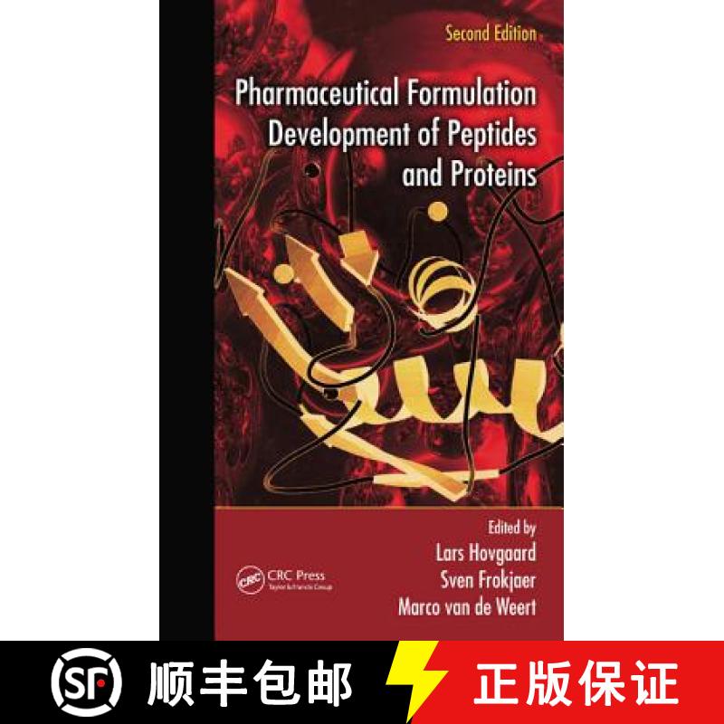 【3-4周达】Pharmaceutical Formulation Development of Peptides and Proteins [9781439853887]
