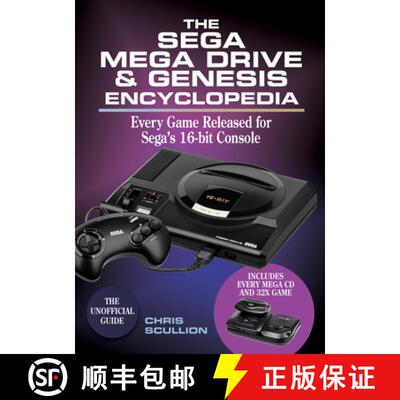【3-4周达】精装 The Sega Mega Drive & Genesis Encyclopedia: Every Game Released for Sega's 16-Bit Con... [9781526746597]