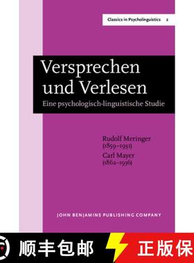 【3-4周达】Versprechen und Verlesen: Eine psychologisch-linguistische Studie. New edition [9789027209733]