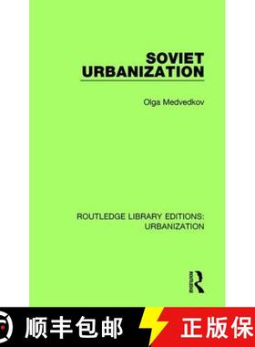 【3-4周达】SOVIET URBANIZATION (RLE URBANIZATI [9780815380108]