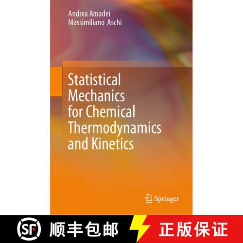 【3-4周达】精装 Statistical Mechanics for Chemical Thermodynamics and Kinetics [9783031779282]