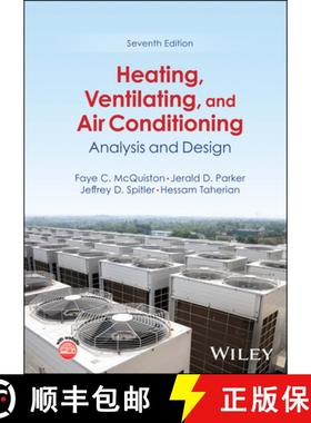 【3-4周达】Heating, Ventilating, and Air Conditioning: Analysis and Design [9781119894148]