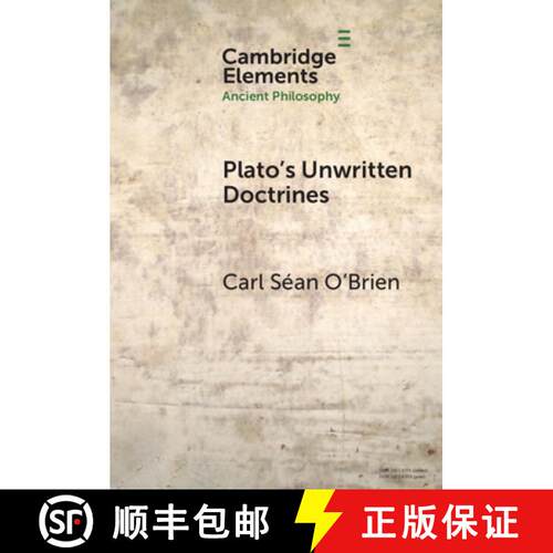 【3-4周达】精装 Plato's Unwritten Doctrines [9781009506175]