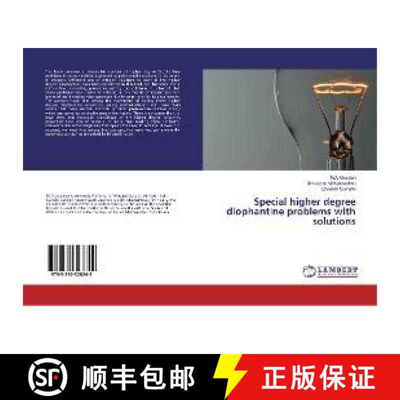 预订 Special higher degree diophantine problems with solutions [9783330328242]