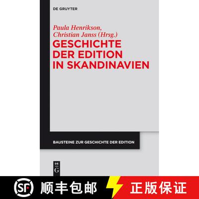预订 Geschichte der Edition in Skandinavien [9783110317404]