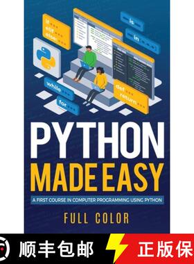 【3-4周达】Python Made Easy: A First Course in Computer Programming using Python [9781913151904]
