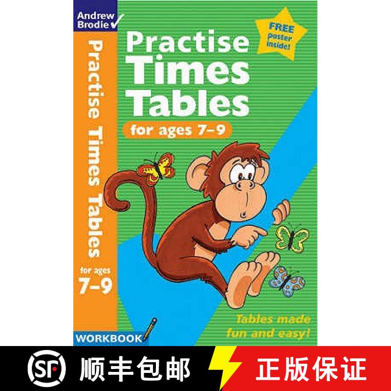 【3-4周达】Practise Times Tables for Ages 7-9 [9780713674699]