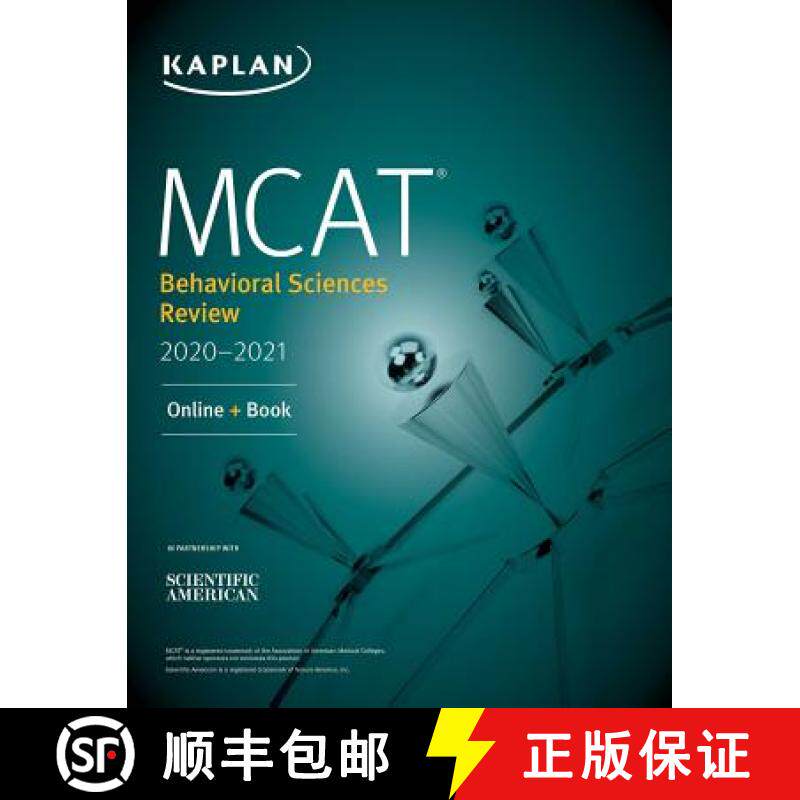 【3-4周达】MCAT Behavioral Sciences Review 2020-2021: Online + Book [9781506248622]
