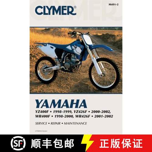 【3-4周达】Yamaha YZ 400 YZ426F WR400F98-02 [9780892879137]