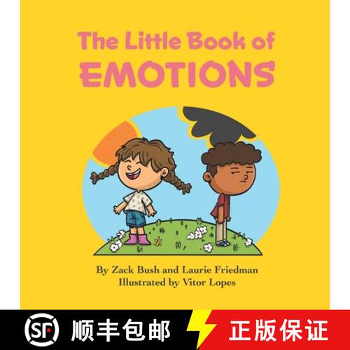 【3-4周达】The Little Book of Emotions: Introduction for Children to Emotions, Thoughts, Feelings, Se... [9781959141358]