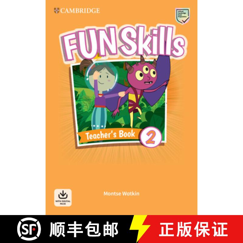 【3-4周达】Fun Skills Level 2 Teacher's Book with Audio Download [9781108563468]