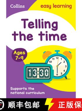 【3-4周达】Telling the Time Ages 7-9: Prepare for School with Easy Home Learning [9780008134259]