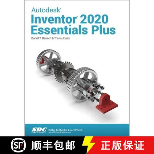 【3-4周达】Autodesk Inventor 2020 Essentials Plus [9781630572495]