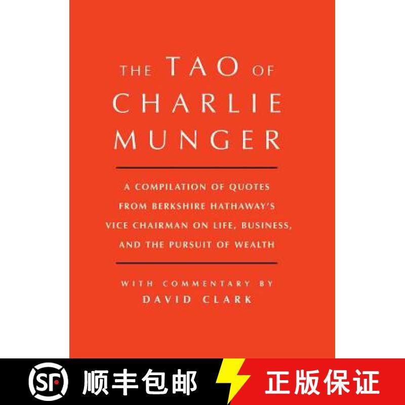 【3-4周达】查理·芒格的投资思想 Tao of Charlie Munger : A Compilation of Quotes from Berkshire Hathaw... [9781501153341]