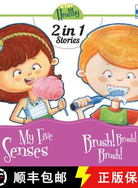 【3-4周达】Stay Healthy : My five senses and Brush! Brush! Brush! [9781640358188]